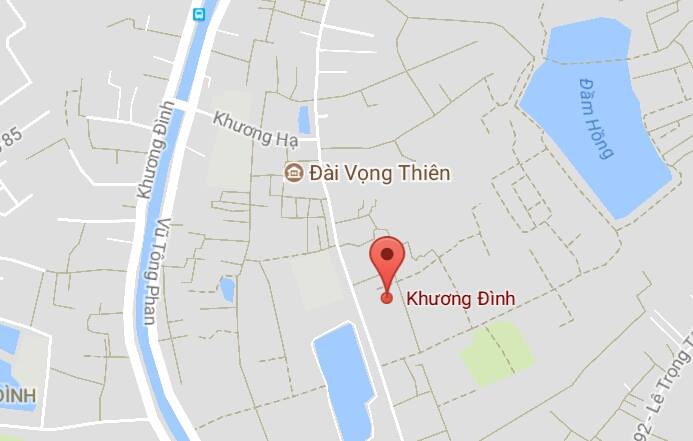 Đường Khương Đình, quận Thanh Xuân, Hà Nội